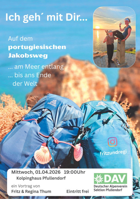 Ich geh’ mit Dir... Auf dem portugiesischen Jakobsweg  ...am Meer entlang ...bis ans Ende der Welt